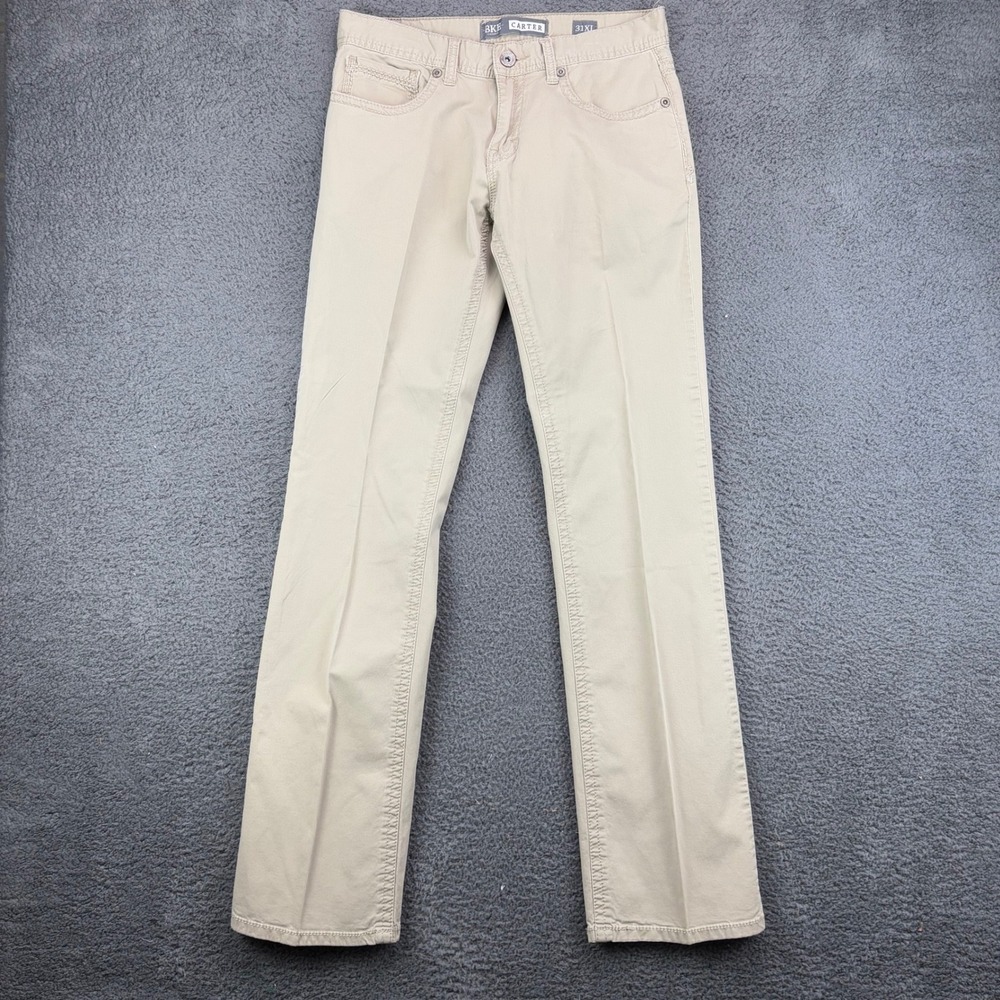 BKE Carter Khaki Straight‎ Leg Casual Mens Pants Size 31x30